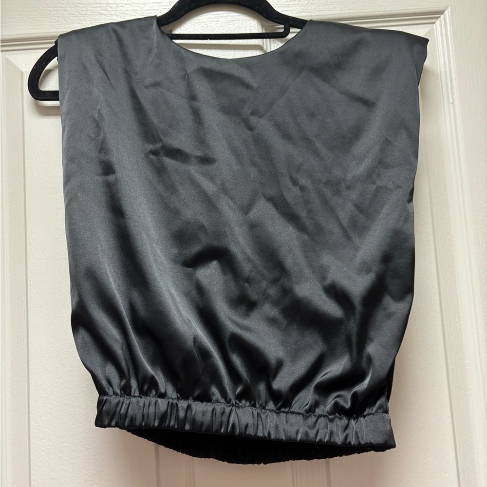 Elegant Black Women's Top